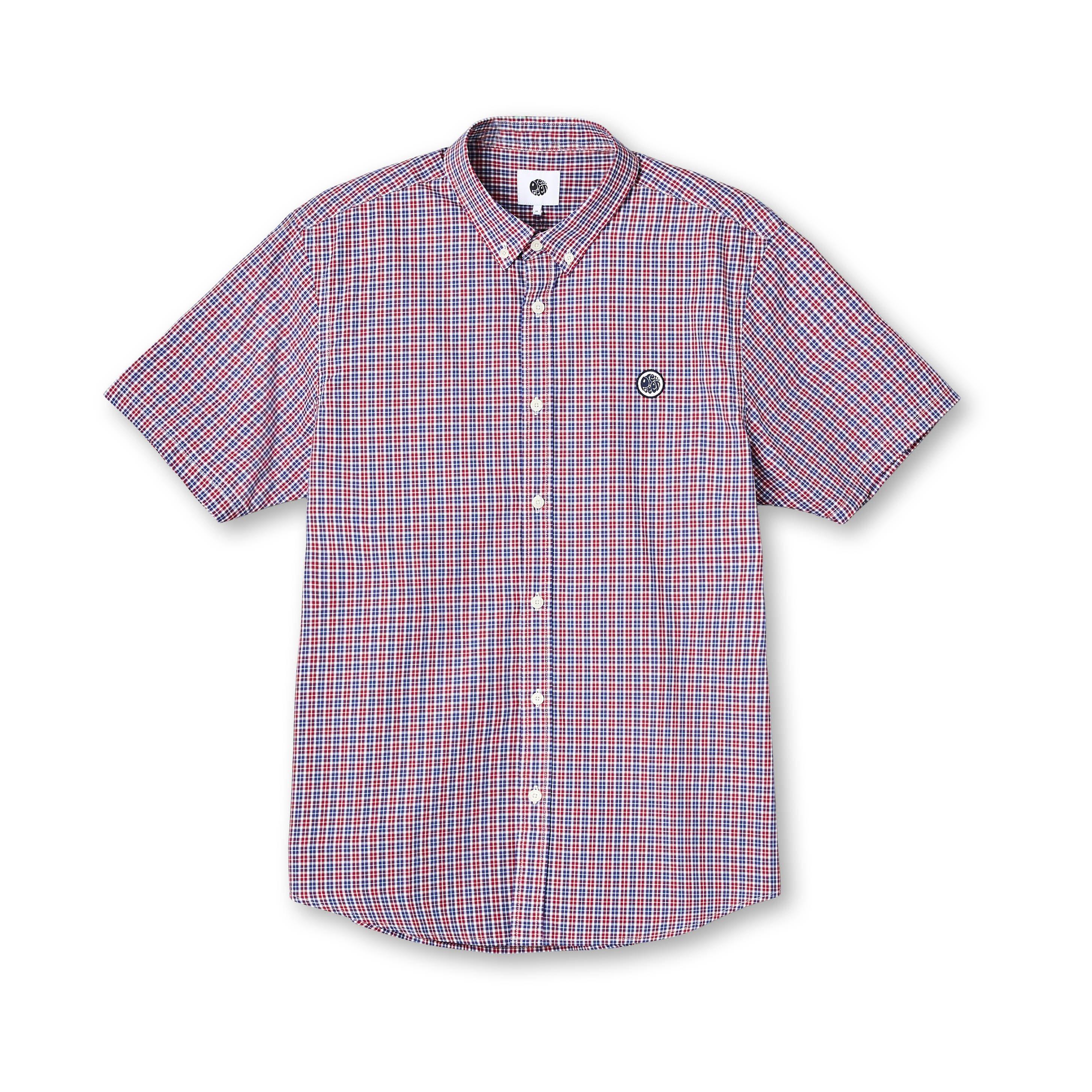 Pretty Green PG Check SS Shirt Sn99