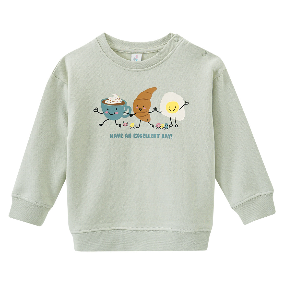 Topomini Baby Sweatshirt und Leggings im Set mintgrün