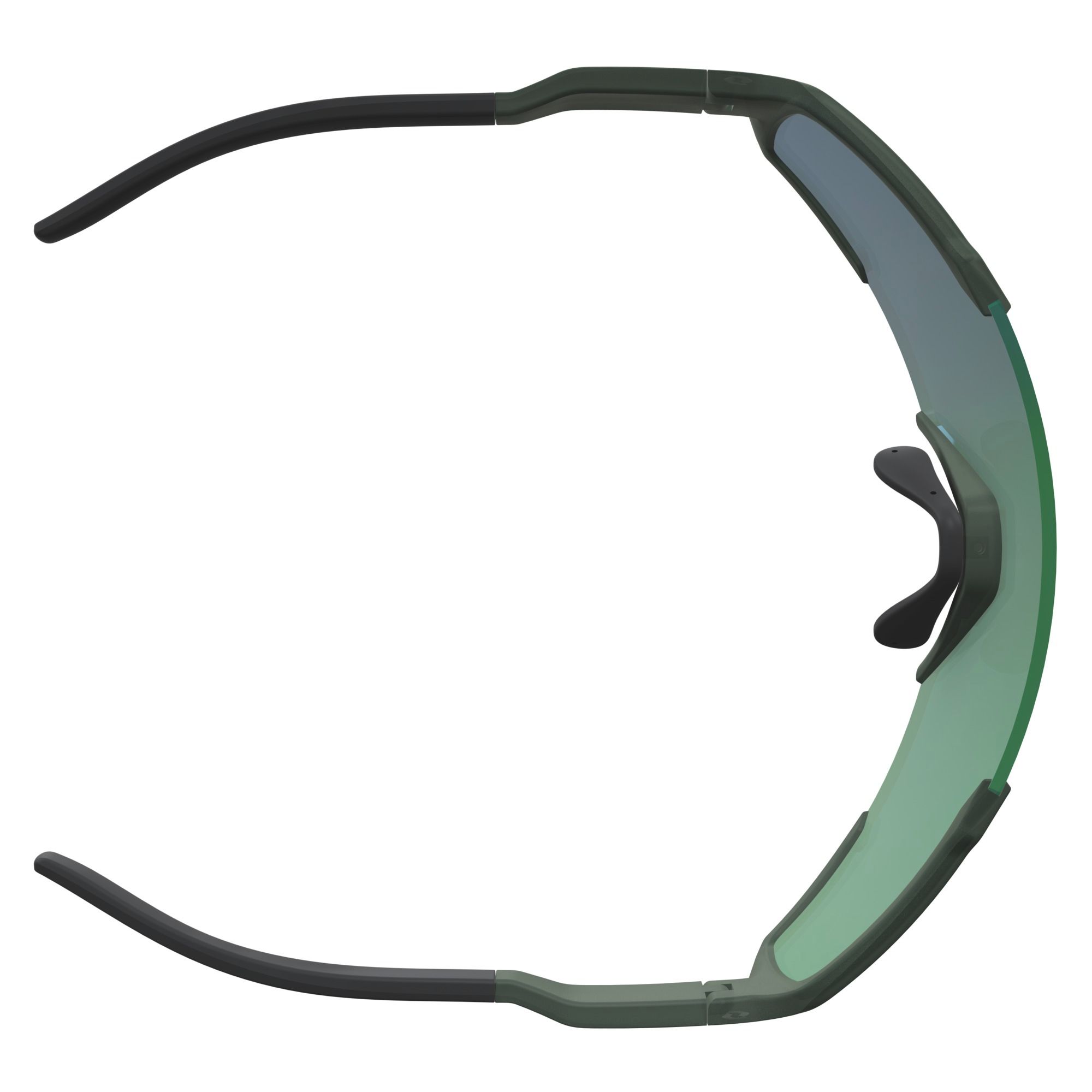 SCOTT Shield Cykelbriller Kaki Grøn/Grøn Chrome