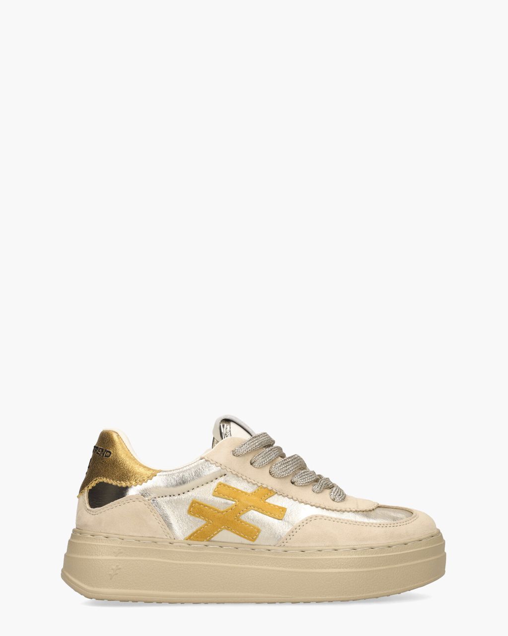 Another Trend A035 Goud/Beige Damessneakers