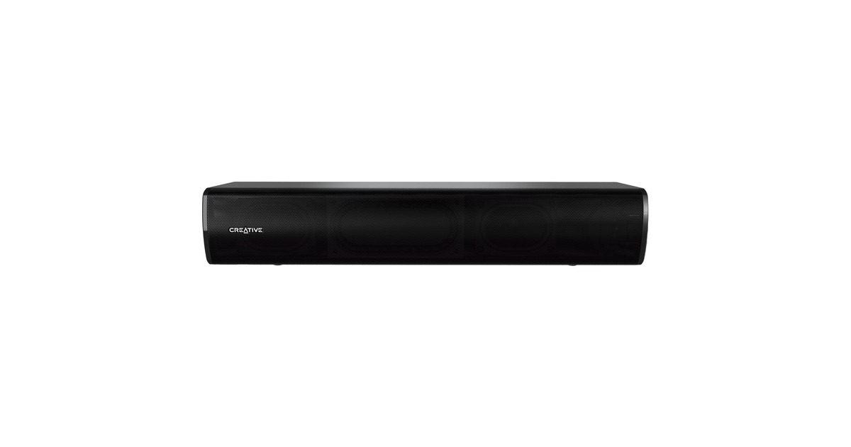 CreativeStage Air V2 soundbar  (Zwart, Bluetooth)