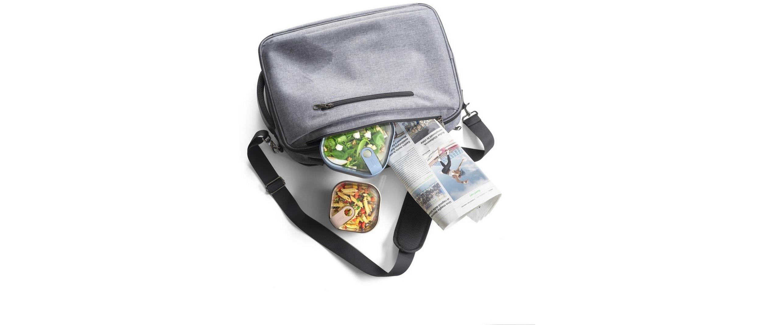 Lunchbox Ela 1 l, Meadow RosaFlache Frischhaltedose