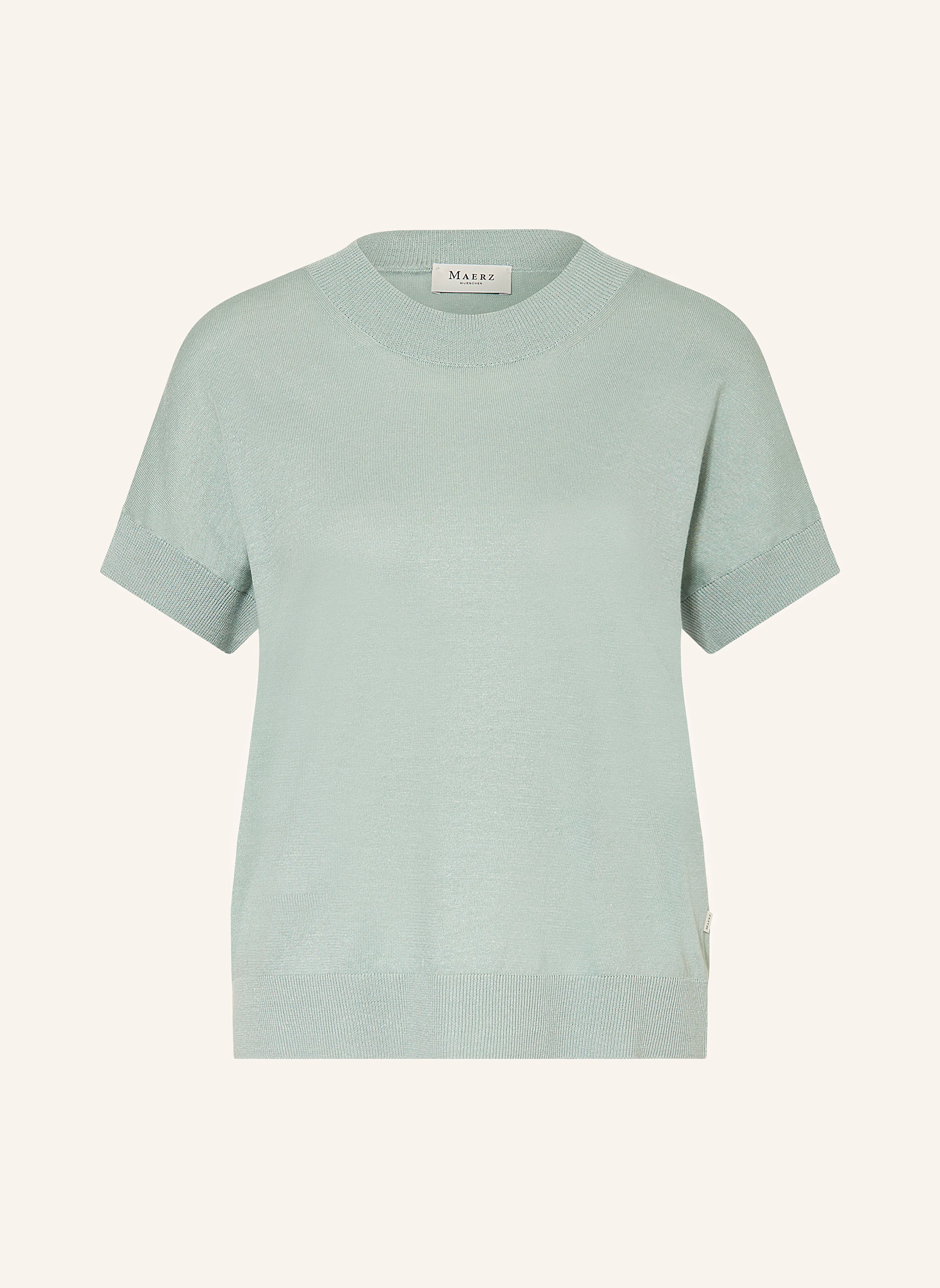MAERZ MUENCHEN Strickshirt mit Leinen