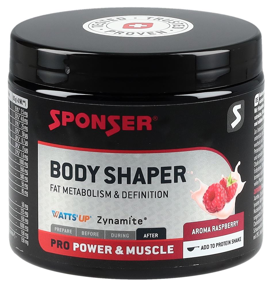 SPONSER Body Shaper Plv Raspberry Ds 187 g