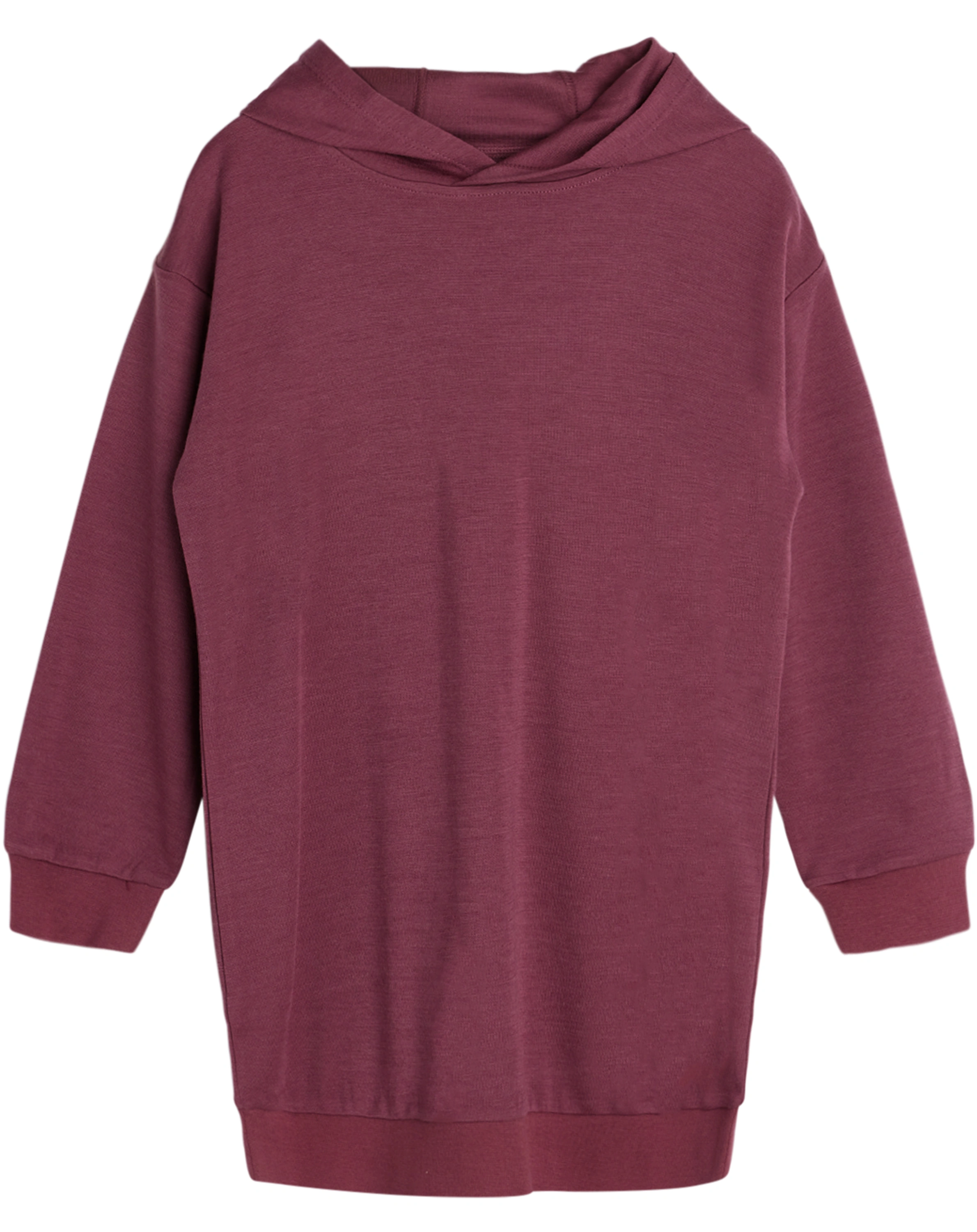 Langarmkleid DANI in purple fig