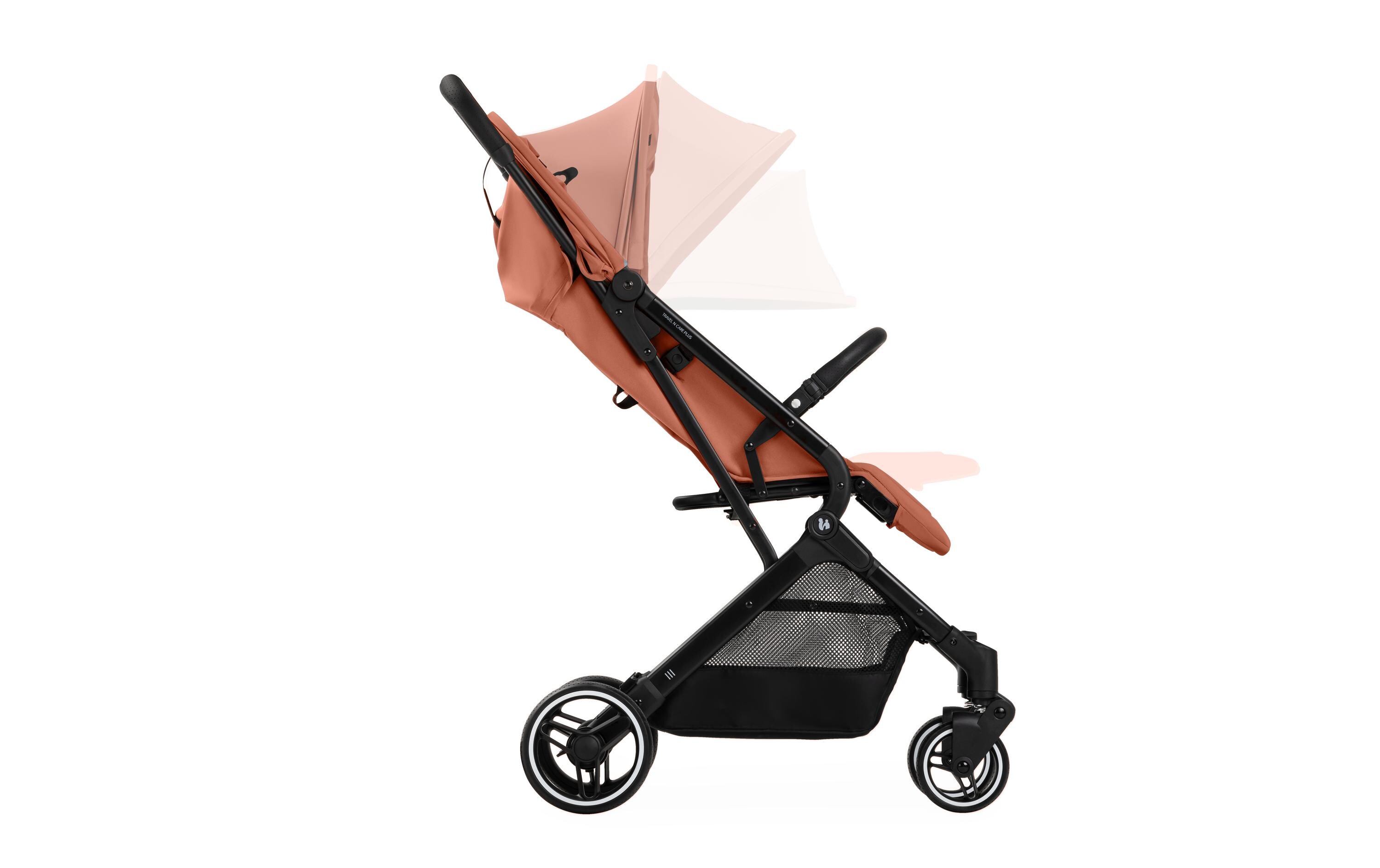 Buggy Travel N Care Plus Cork<br>Kompakter Kinderwagen mit falt- und tragbarem Buggy