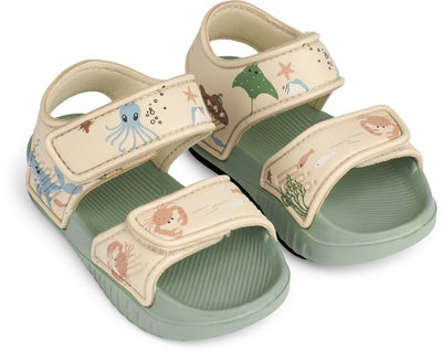 LIEWOOD Blumer Sandaler, Sea Creature/Sandy