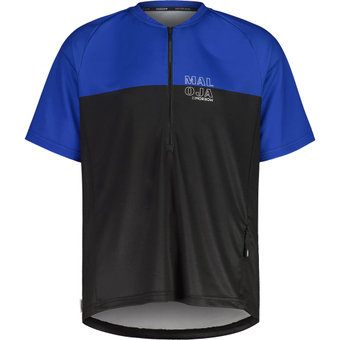 Maloja BarettiM. All Mountain Kurzarmtrikot Deep Black Multi Herren