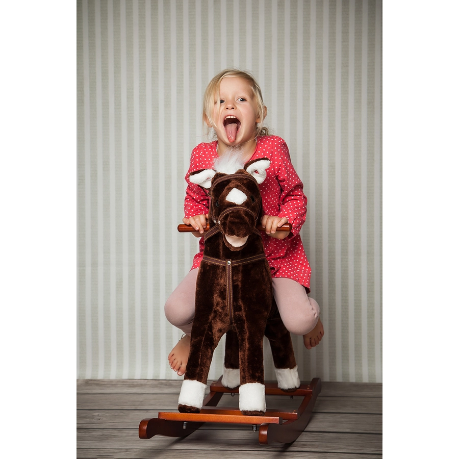 knorr toys® Schaukelpferd Brauny braun