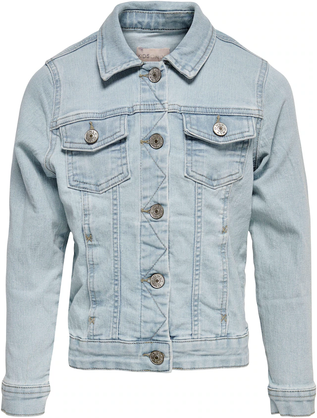 KIDS ONLY Jeansjacke »KONSARA« in klassischer, leicht verkürzter Form