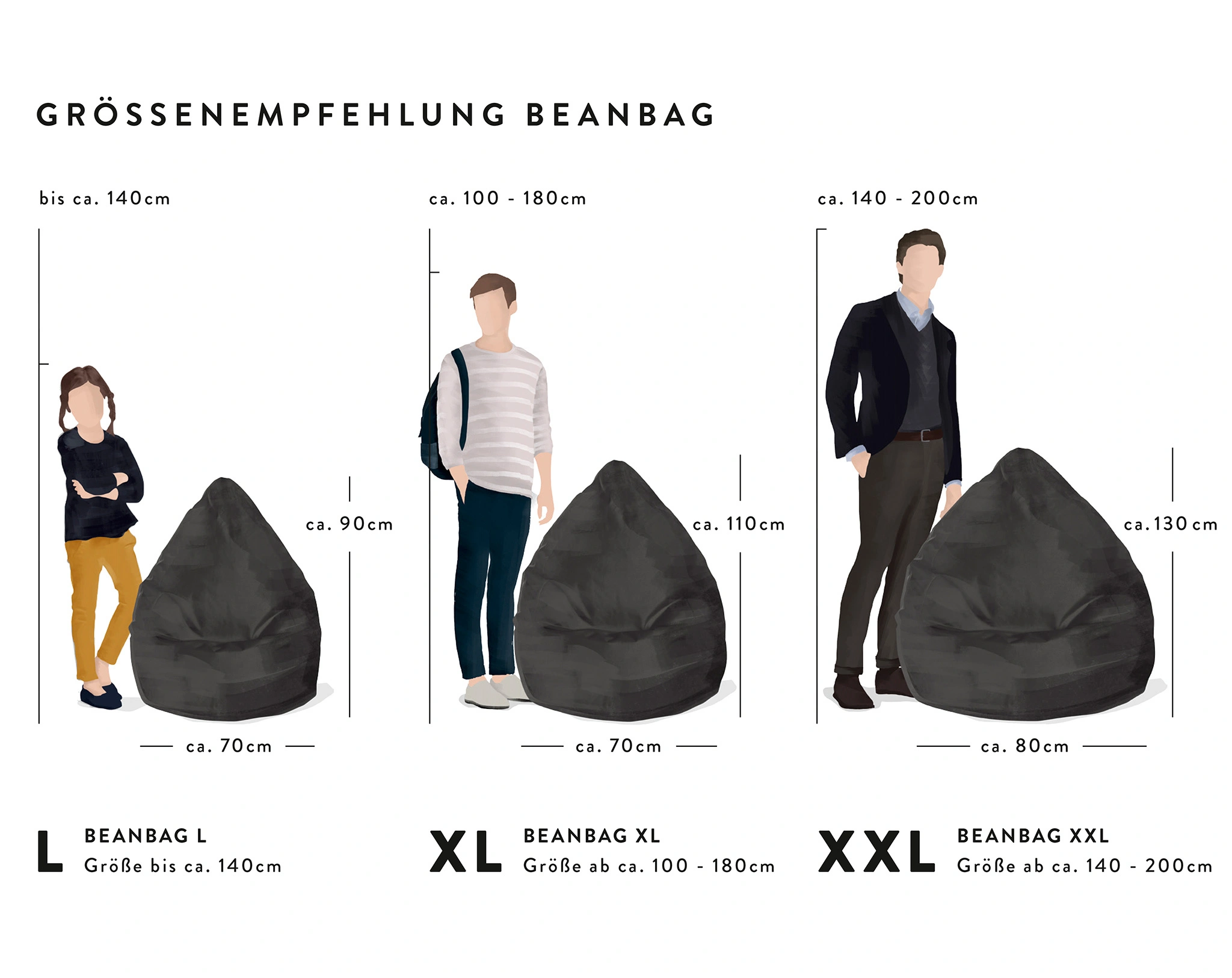 Sitzsack BeanBag BRAVA L (Farbe: altrose)