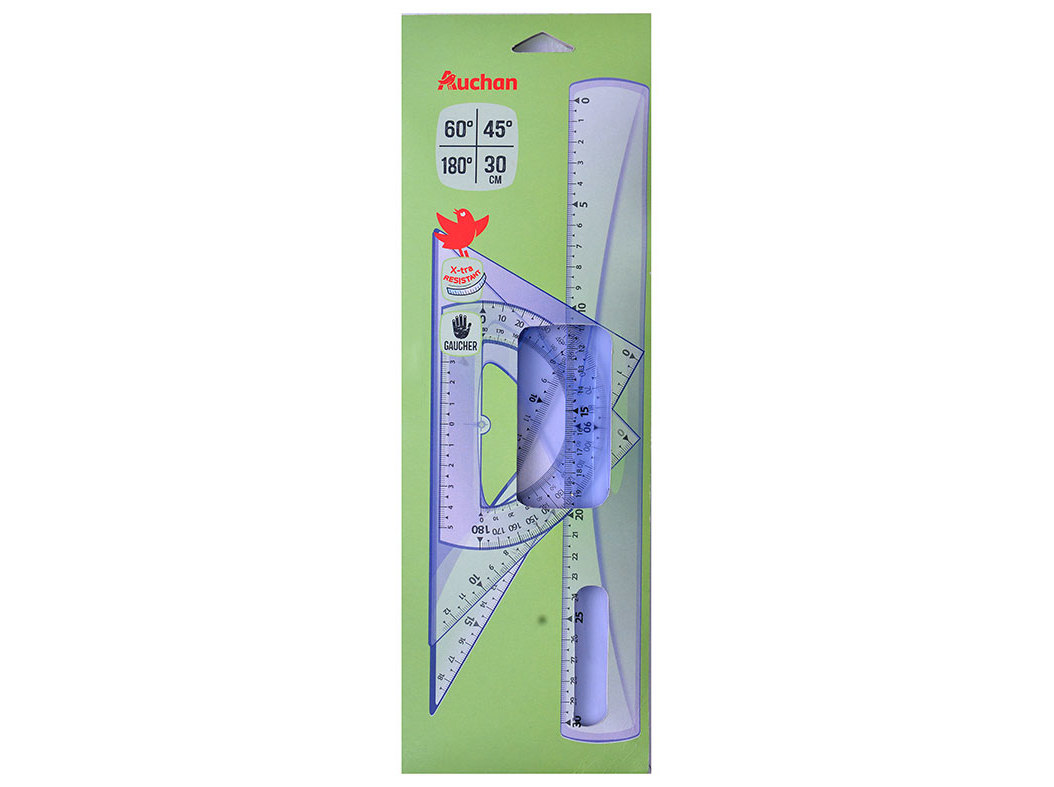 KIT DESENHO AUCHAN 4 PEÇAS ESQUERDINOS