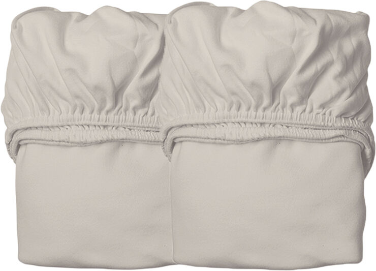 Leander Lagen til babyseng, Organic, 2 pk, Cappuccino