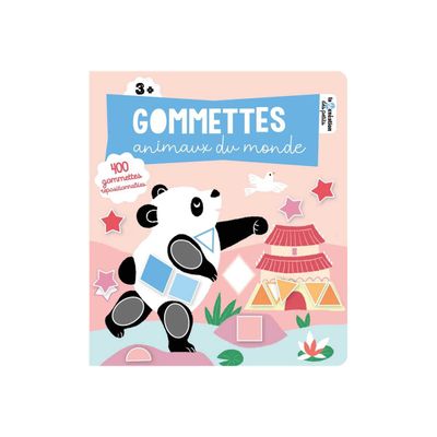 Gommettes - Animaux du monde - Livre d'activités