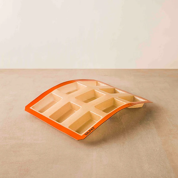 Plaque de 9 empreintes mini-cakes Silpat