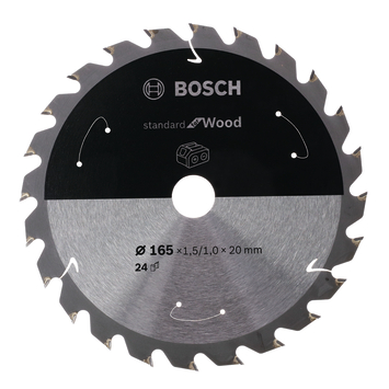 Bosch blad ST Wood 165x20x1.5/1.0x24T ACCU