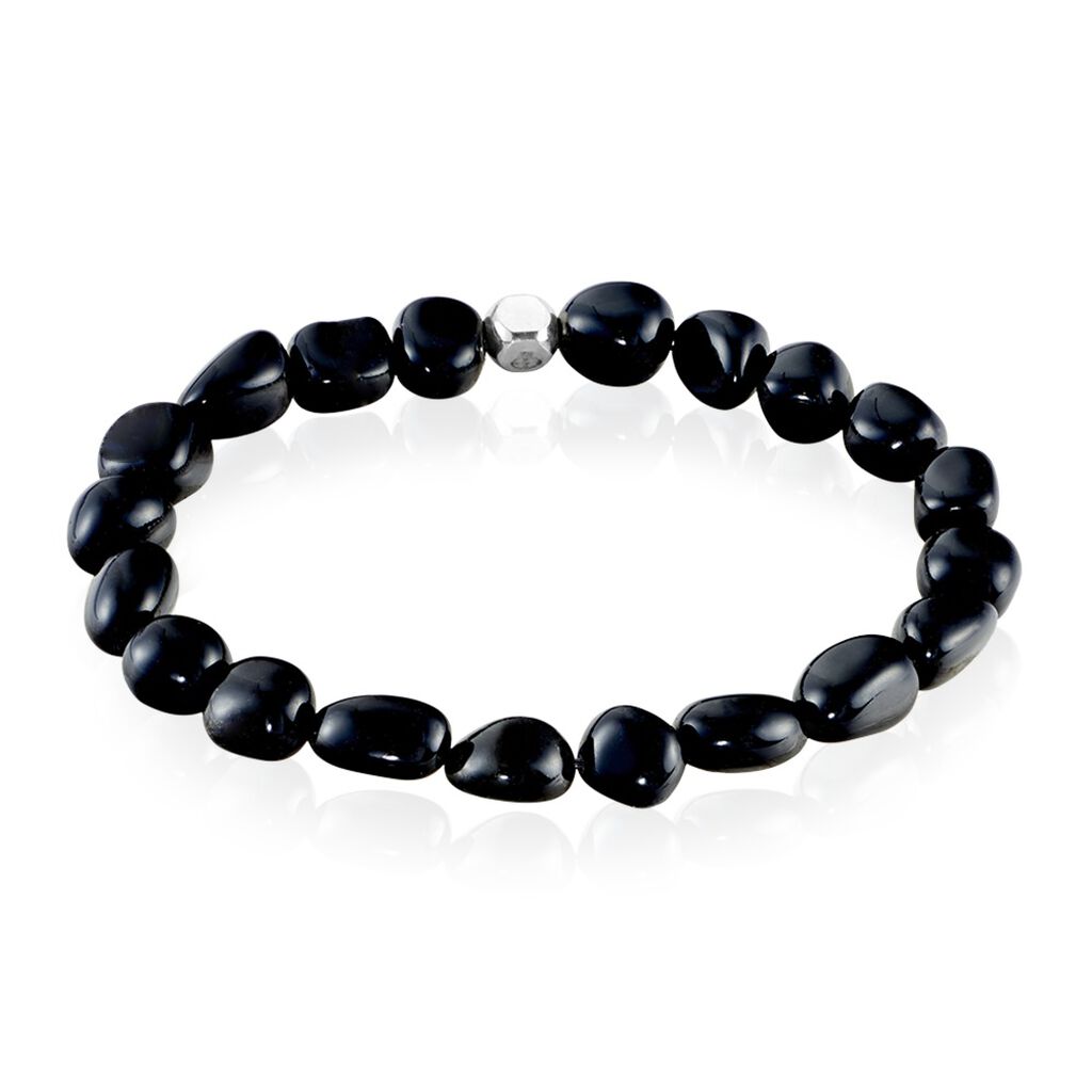 Bracelet Jourdan Boreal Argent Blanc Agate