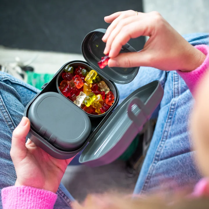 Koziol - Pascal Ready Mini Lunchbox-Set, nature leaf green