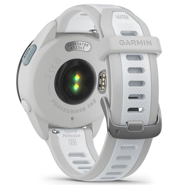 Montre cardio GPS GARMIN FORERUNNER 165 MIST GREY/WHITESTONE