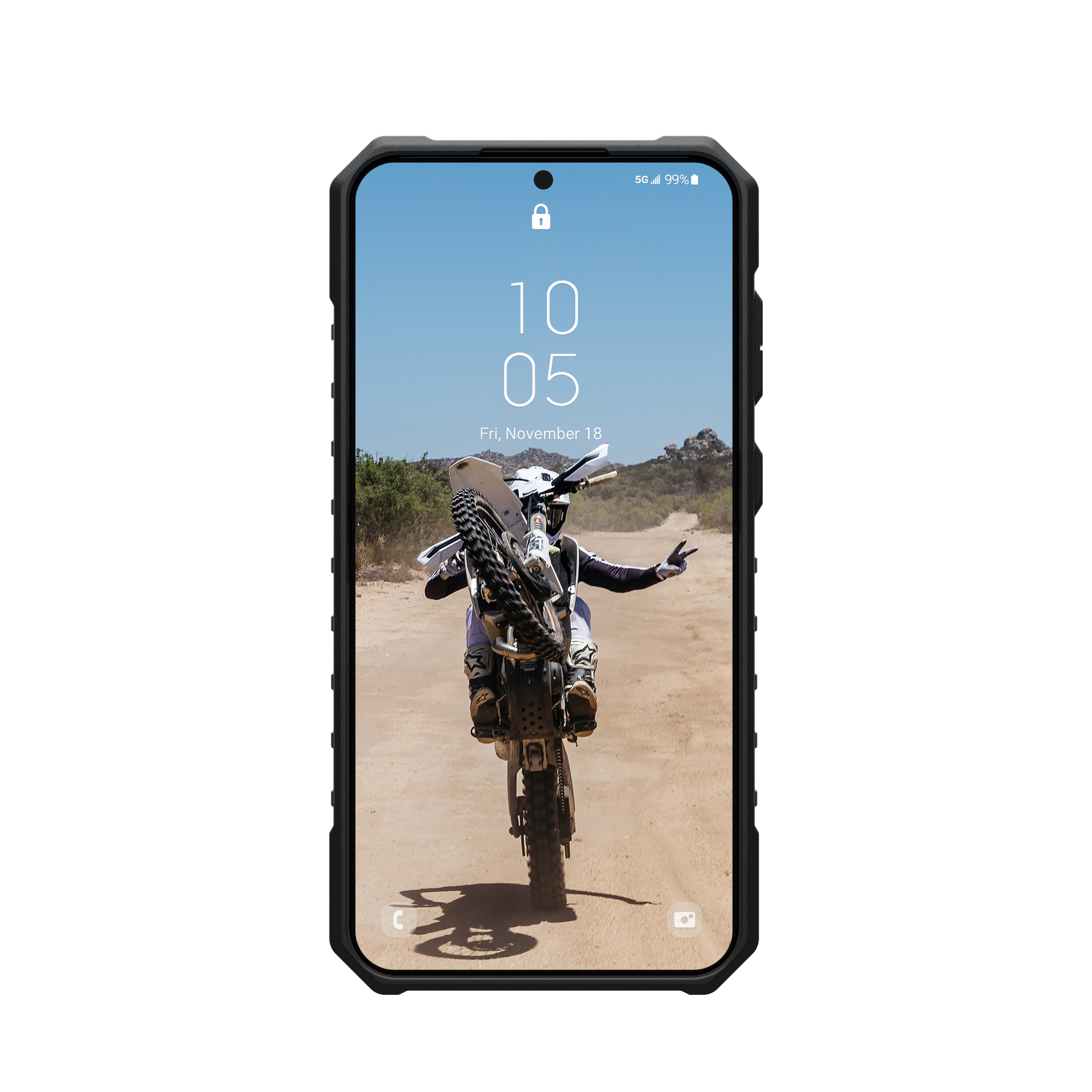 Samsung Galaxy S23 FE Schutzhülle Pathfinder (214410114040) - Schwarz