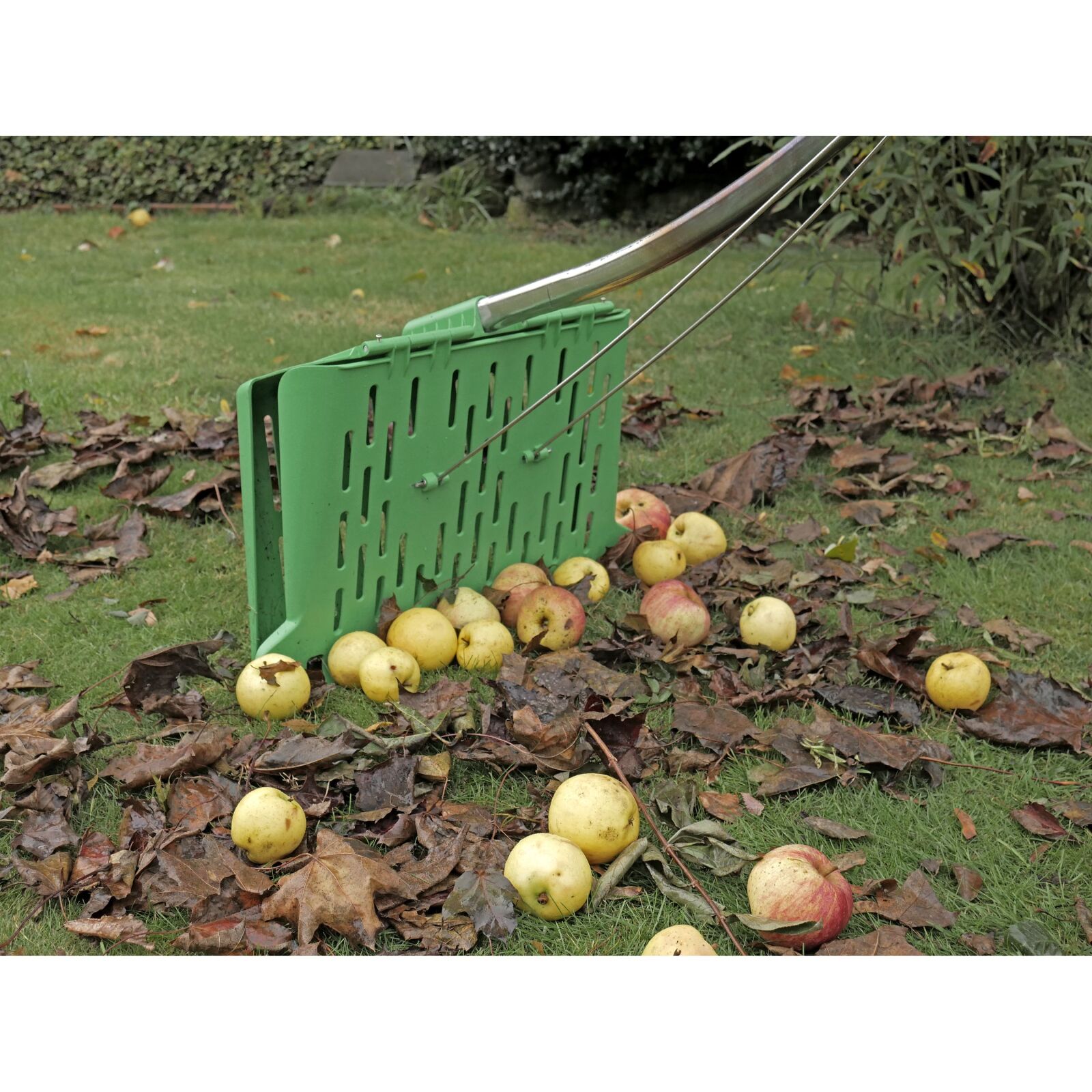Laubschaufel LAUBFIX Pro - Stahl-grün - 152 cm