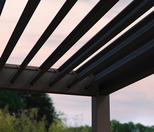 Weide Classic Pergola 3x3,6 Alu-Stahl, ca.