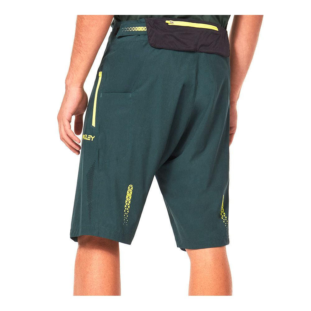 Oakley REDUCT BERM - Short 2 en 1 Homme hunter green (helmet)