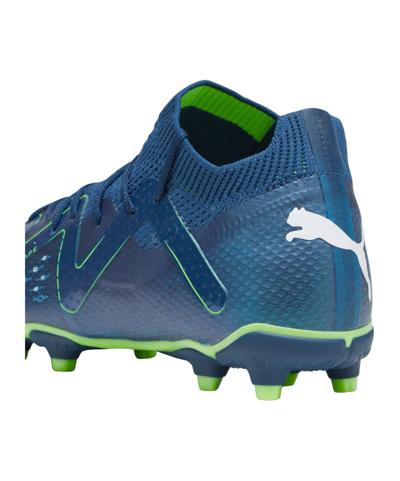 PUMA FUTURE Pro FG/AG Jr Gear Up Kids Blau Weiss F03