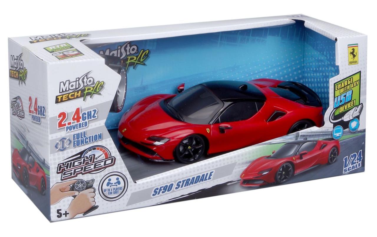 Rennwagen RC Premium Ferrari SF90 Stradale 1/24Ferngesteuertes Spielzeug