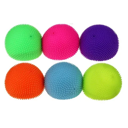 Fun Trading Squishy Ball mit Noppen 10 cm, 1 Stück, 6-fach sortiert