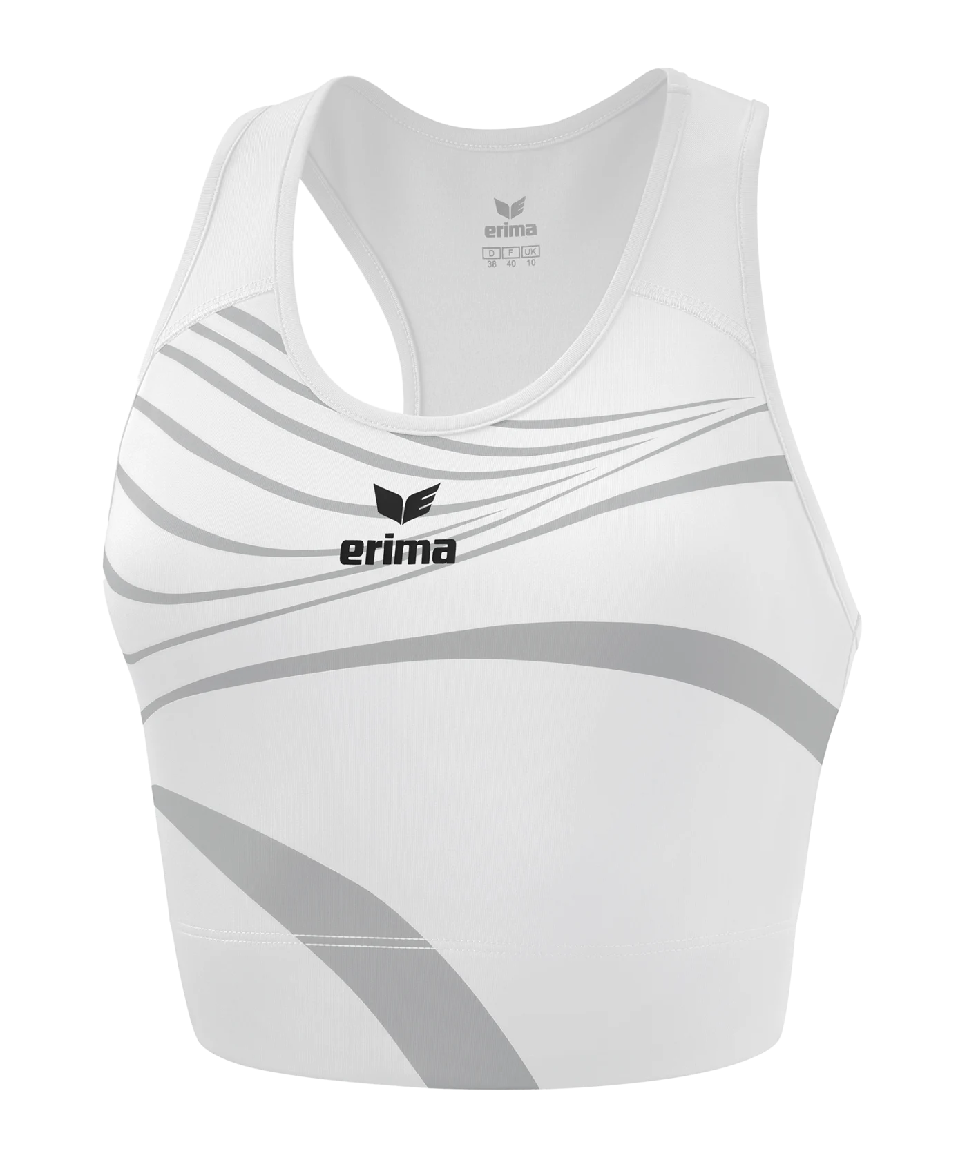 Erima Racing Sport-BH Damen Weiss