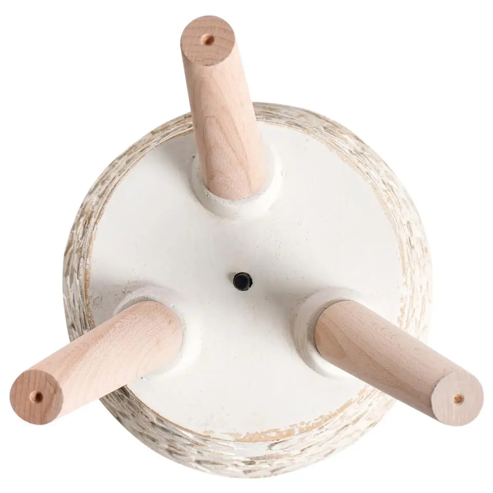 ALIARTOS- Bloempot - Gebroken wit - 43 cm - MgO
