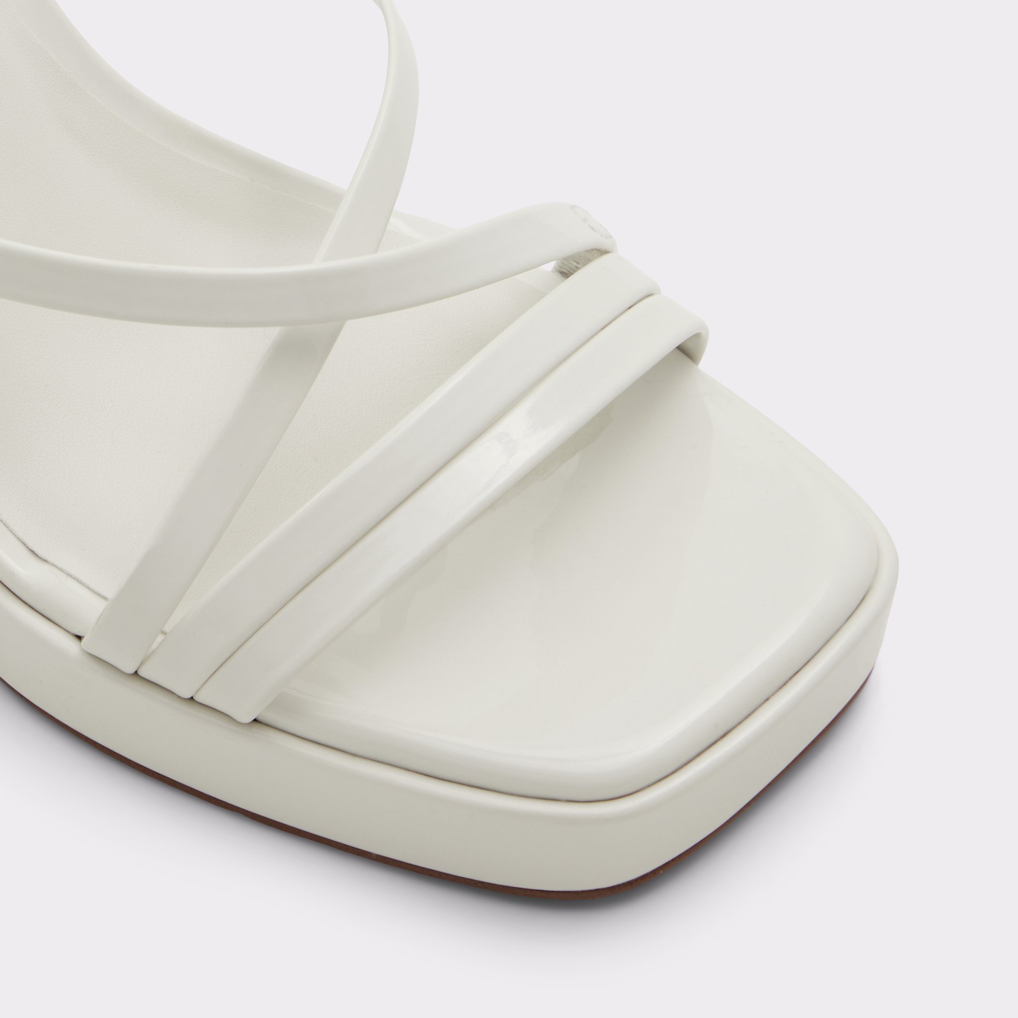 Taia White-Bone Women Platform sandals