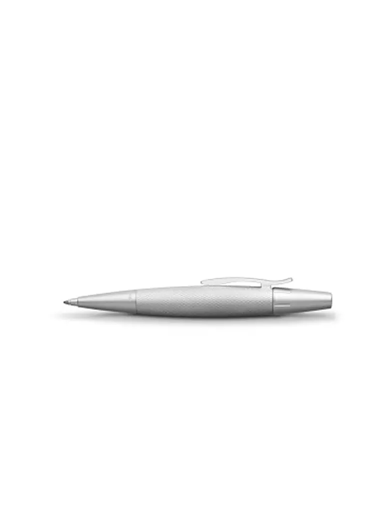 FABER-CASTELL Drehkugelschreiber e-motion pure (Silver) keine Farbe