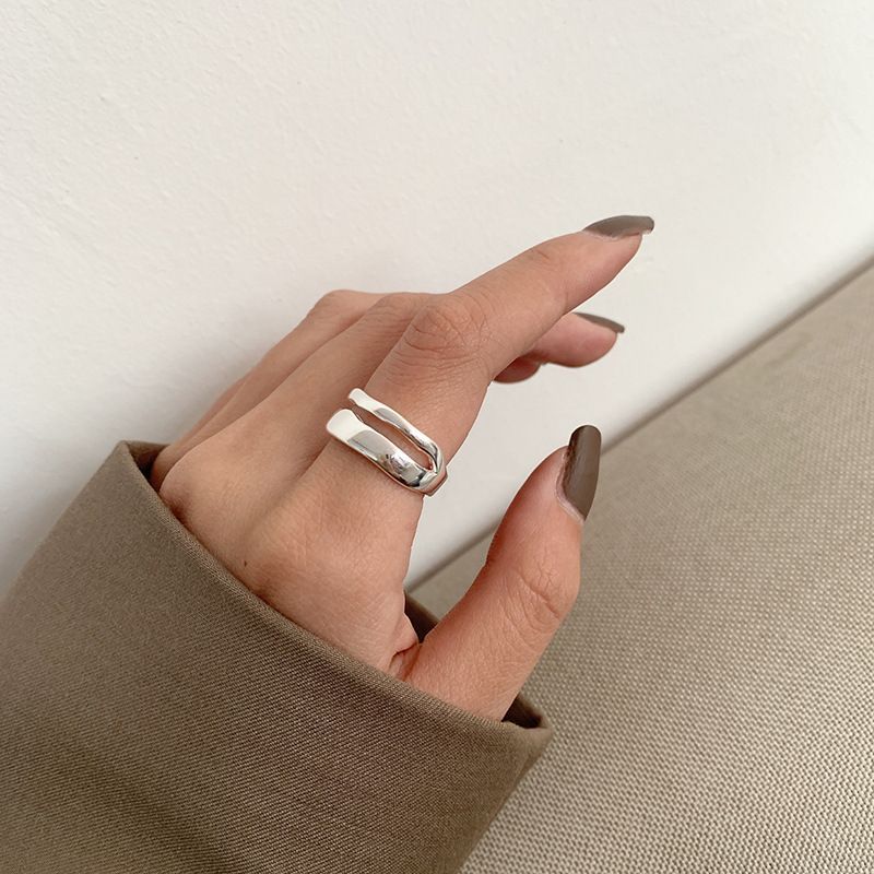 Hansha - 925 Sterling Zilveren Ring