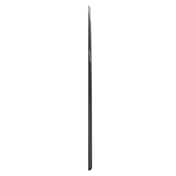 vidaXL Peis glassplate halvrund 1200x500 mm