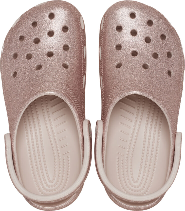 Crocs Classic Glitter Clog QuGl Quartz glitter