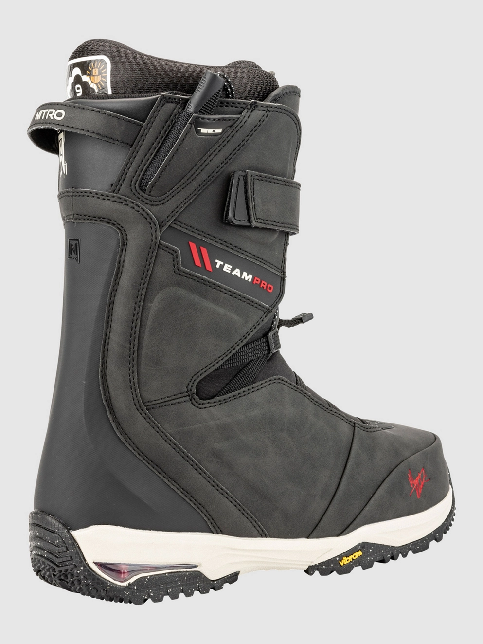 Nitro Team Pro MK TLS 2025 Snowboard Boots black