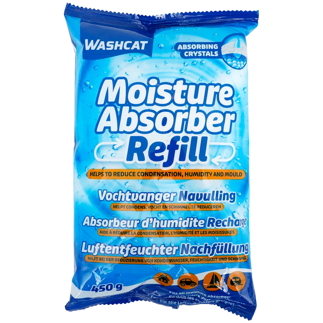 Washcat vochtvanger navulling 3 x 450 gram