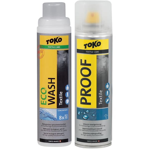 Entretien textile TOKO PACK ECO WASH & TEXTILE PROOF 250ML