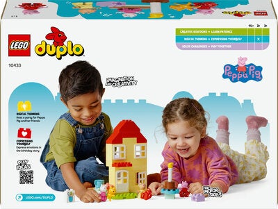 LEGO DUPLO Peppa Pig 10433 Bursdagshuset til Peppa Gris