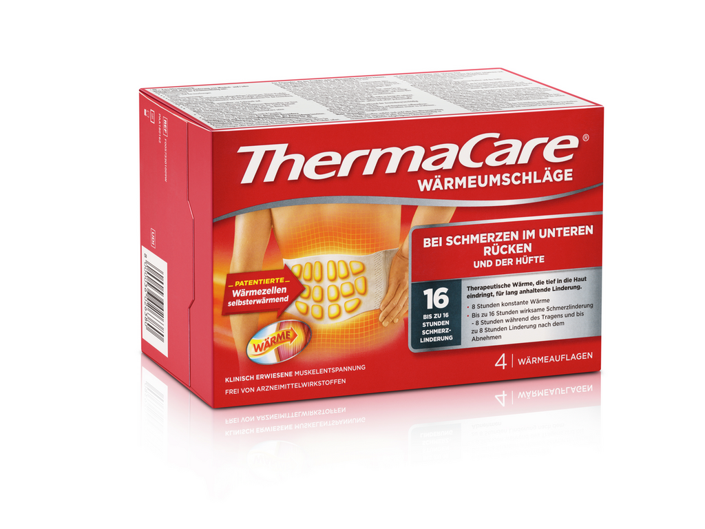 THERMACARE Rücken Patch<br>4 Stück, (n)