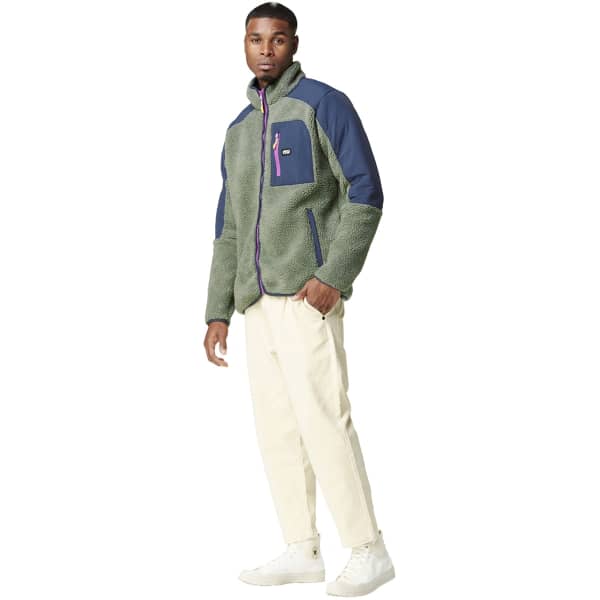 Veste PICTURE QUILCHENA ZIP FLEECE GREEN SPRAY DARK BLUE