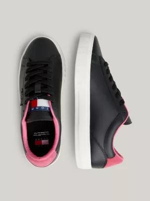 Tênis Essential Leather com Sola Contrastante