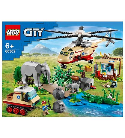 LEGO? City - Vildtredningsaktion 60302 - 525 Dele
