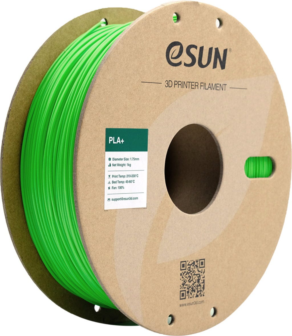 eSUN  PLA+ Peak Green, 1,75 mm / 1000 g    PLA-Filament mit verbesserten physikalischen Eigenschaften