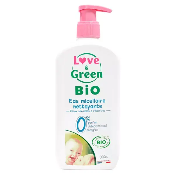 Água Micelar Orgânica Love & Green 500ml