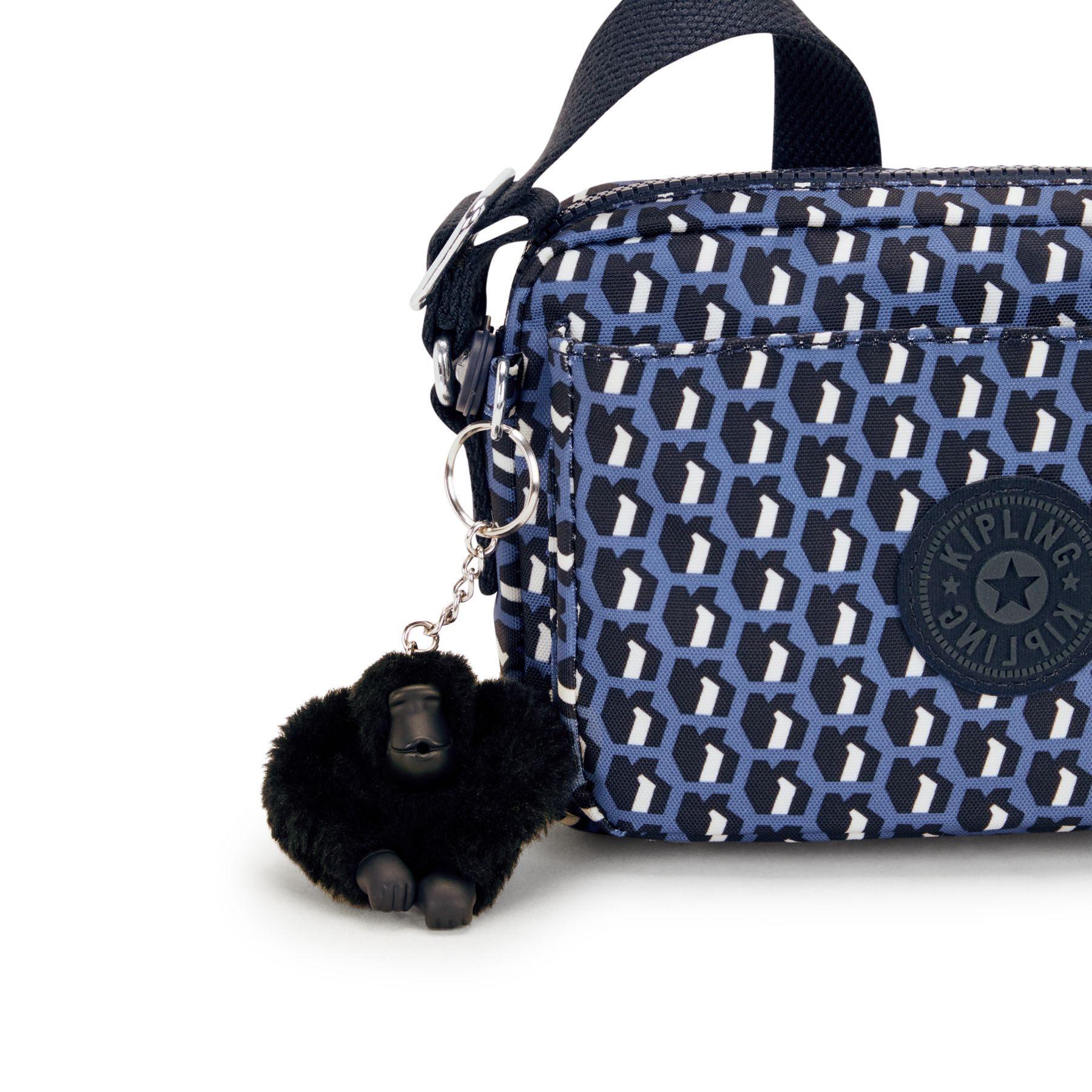 ABANU Mini Sac à Bandoulière avec Sangle Ajustable - 3D K Blue