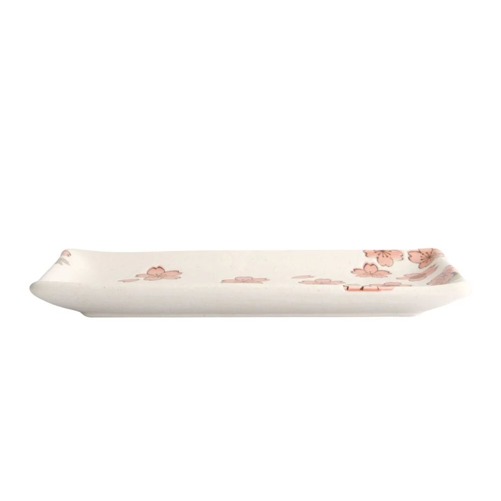 Tokyo Design Studio  Sakura tallerken, hvid - L22.5 cm