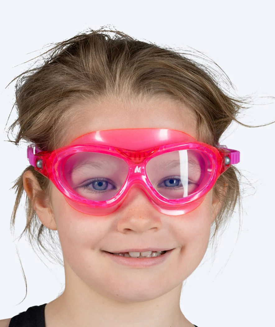 Watery svømmebriller til børn - Mantis 2.0 - Atlantic Pink/klar